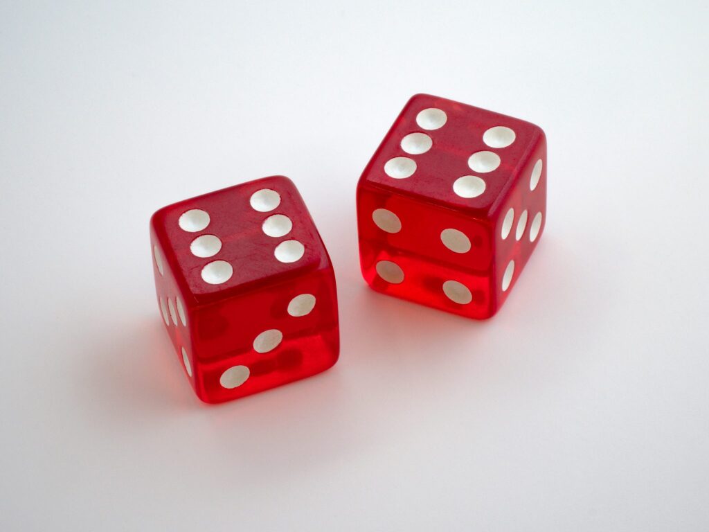 dice for kid's games