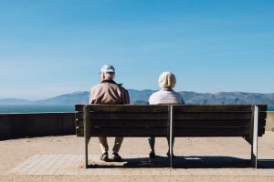 grandparents thinking about nursing home
