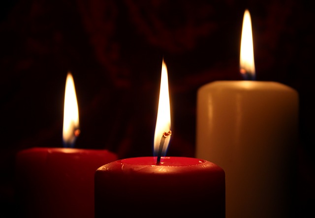 December weekend events candles PX
