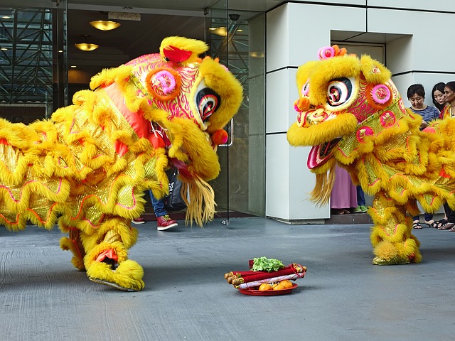 February weekend events lion dance PX